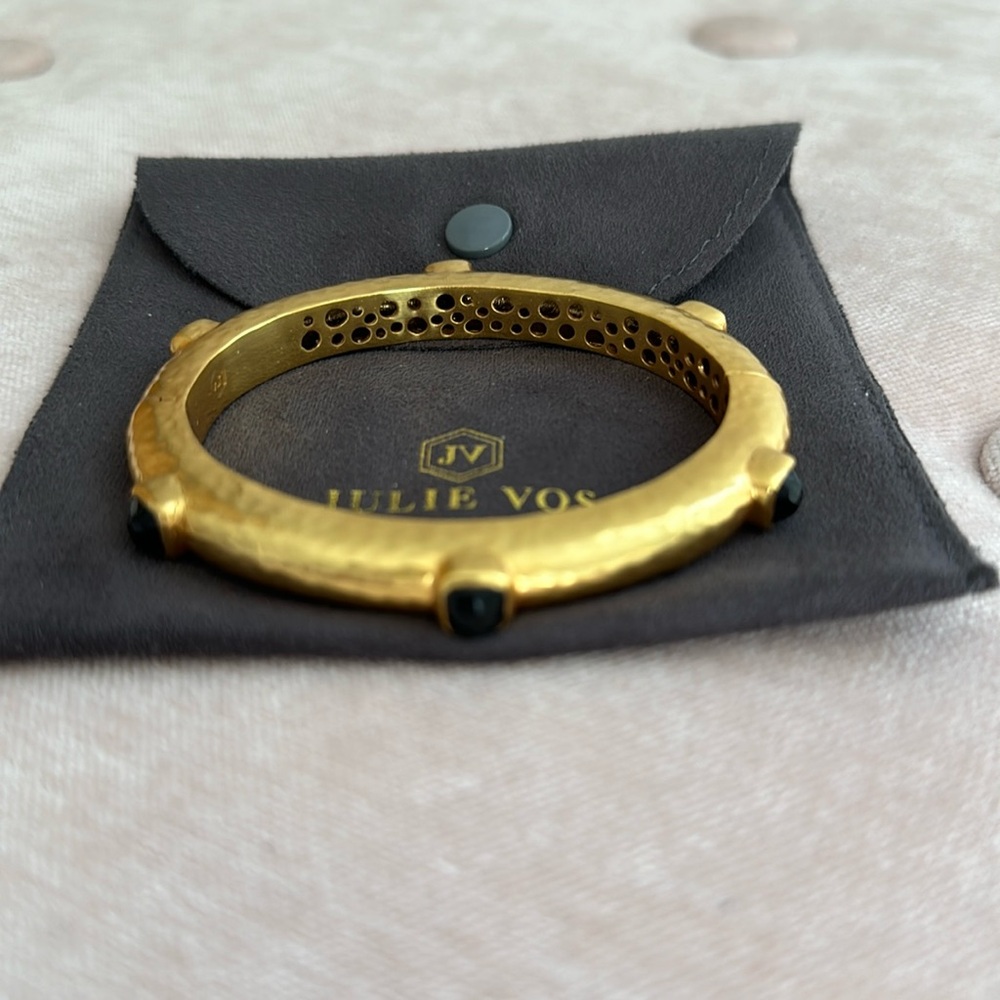 Julie Vos Catalina Stone Hinge Bracelet